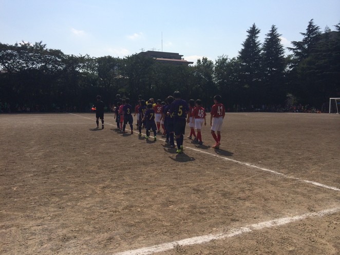 『第26回東京都5年生サッカー大会JA東京カップ第6ブロック予選大会決勝トーナメント』結果
