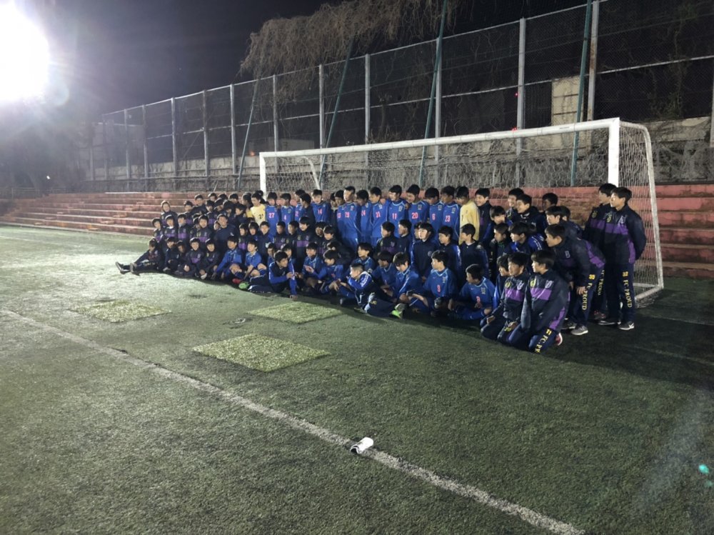 2018年度 ジュニアユース卒団生へ